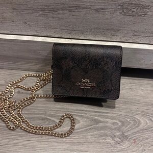 Coach mini in brown